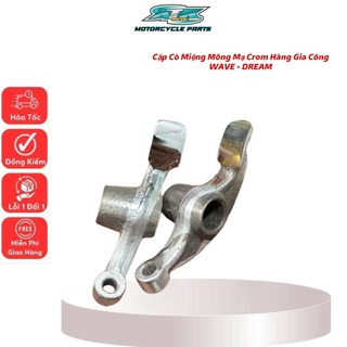 Cặp cò Wave-Dream mạ Crom miệng mõng lưng 20 hàng tháo xe gia công