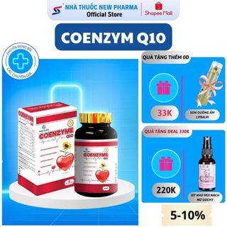 Viên Uống Bổ Tim Mạch COENZYM Q10 MC Hỗ Trợ Điều Hòa Huyết Áp, Tim Mạch - 30 Viên