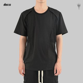 Áo phông phối lưới sườn OBSESS Brand Mesh Shirt