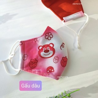 Khẩu trang kitty cho bé 5 đến 10 tuổi