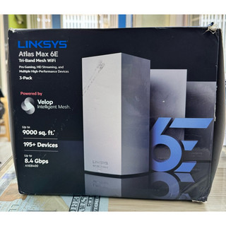 Bộ phát wifi linksys atlas max 6e mx8503 - tri-band axe8400 mesh wifi 6e