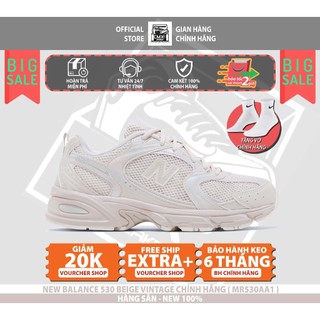 Giày new balance 530 beige vintage - authentic 100%
