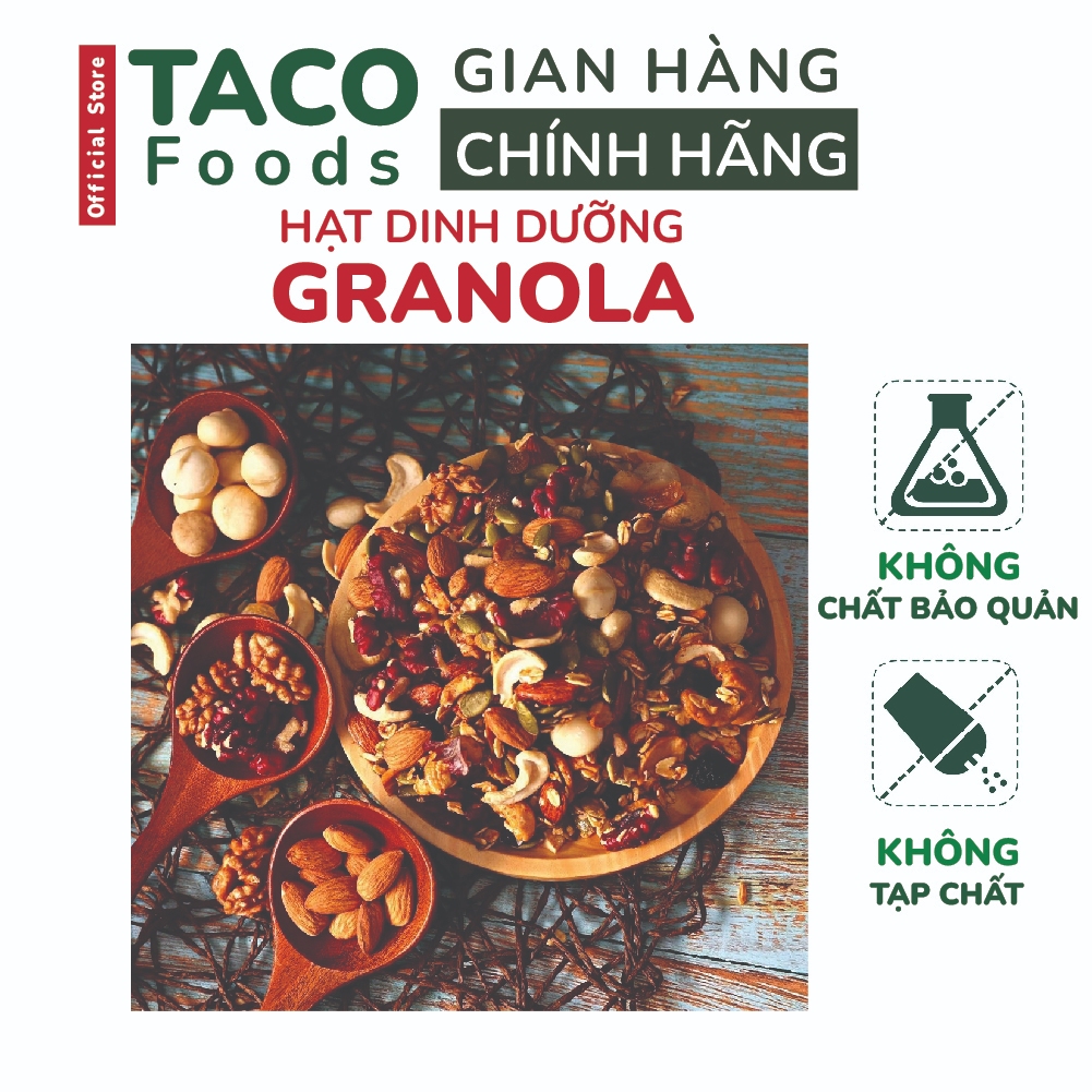 Hạt dinh dưỡng Granola  _ Hạt siêu ăn kiêng