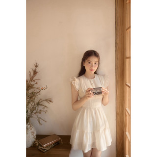 CÉLESTE - Váy tơ Jueni Dress