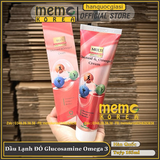(Date 2026) Dầu Lạnh ĐỎ Glucosamine & Omega 3 Hàn Quốc dành cho Khớp