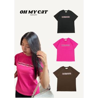 Áo baby tee 100% cotton form fit mẫu - ohmycat