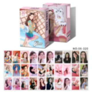 Bộ Lomo card Jisoo Blackpink hộp ảnh Blackpink Ice cream