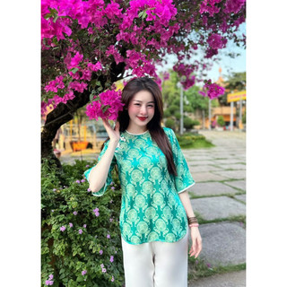 Pháp phục đi lễ lụa gấm cao cấp