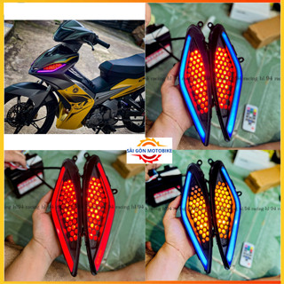 Demi lưới xi nhan dành cho Exciter 135 4S 2005-2010 Malasysia ( Led trắng / Led đỏ )