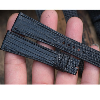 Dây da đồng hồ handmade da kì đà gel mờ