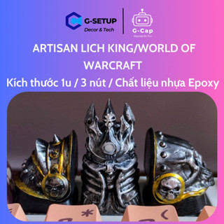 [Hàng sẵn] Bộ Keycap/Artisan The Lich King: World of WarCraft