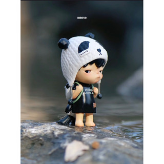 Pop mart Hirono Stray Panda ChengDu PTS Limited