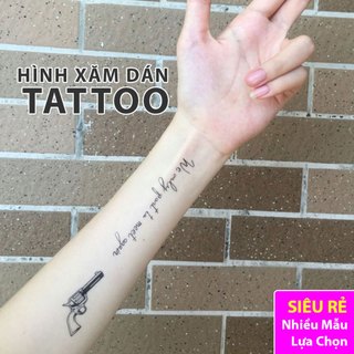 Xăm dán 15 ngày chống nước tattoo, xăm chữ hình dán xăm hình xăm chữ hình xăm nhỏ miếng dán hình xăm