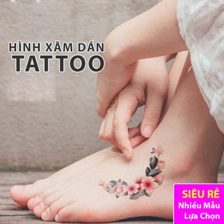 Miếng dán hình xăm chống nước tattoo, xăm dán hình xăm 30 ngày, xăm dán hình xăm nhỏ hình dán xăm