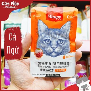 [Pate Wanpy] Pate Cho Mèo Thơm Ngon Gói 80g
