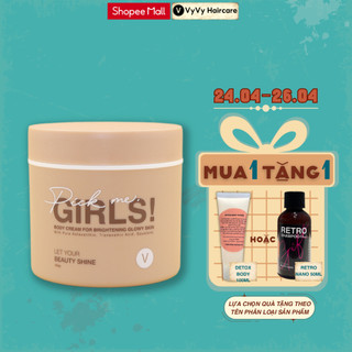Kem body trắng an toàn , da mướt mịn ửng hồng trong veo Pick me, girls Vyvyhaircare V 250gr