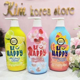 Sữa tắm Happy bath mềm mịn cấp ẩm sạch sâu hương thơm nhẹ nhàng chiết xuất từ các loại hoa - Sữa tắm quốc dân Hàn Quốc