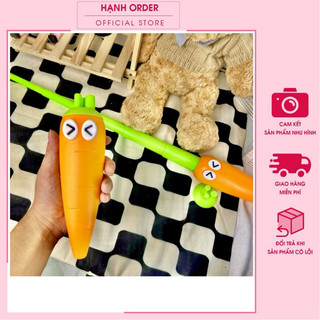 [ Rẻ Vô Địch ] Kiếm Cà Rốt 3D Thu Gọn, Đồ Chơi Vô Tri Cà Rốt.