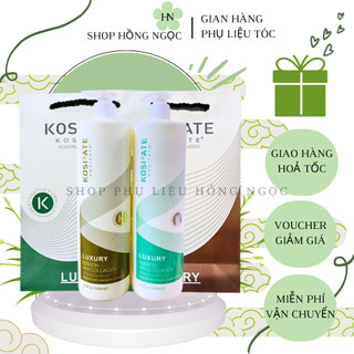 Bộ dầu gội xả kosifate phục hồi tóc siêu mềm mượt 1000ml
