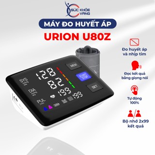 Máy đo huyết áp tự động U80Z: Dễ Sử Dụng, Đo Nhanh Chóng Và Chính Xác, Trả Kết Quả Trong 10s, Màn Hình Led, Sạc USB
