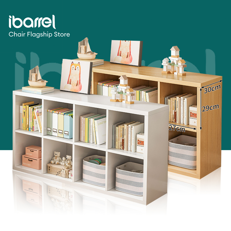 Kệ gỗ tổ ong đa năng，sách màu vân gỗ hiện đại sang trọng lắp ghép tiện dụng