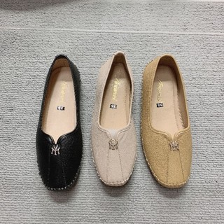 Giầy lười Moka đế cao su siêu mềm uốn rẻo chất da cao cấp êm chân tuyệt đối