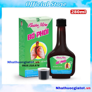 Thiên môn bổ phổi gỉam ho nhanh chóng, bổ phổi thật hay chai 280ml