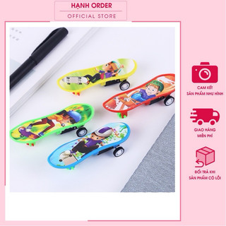  Đồ Chơi Xe Chạy Cót Hình Ván Trượt, Xe Hoạt Hình Chạy Cót Cho Bé.