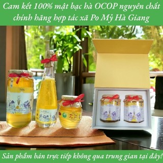 MẬT ONG BẠC HÀ OCOP CHÍNH HÃNG HÀ GIANG, MẬT ONG PO MỶ NGUYÊN CHẤT SẢN PHẨM TIÊU BIỂU HÀ GIANG