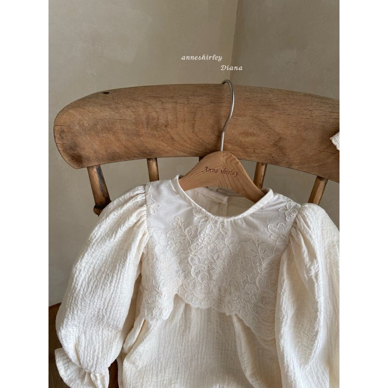 |Made in Korea| Suit phối ren ngực bé gái Hàn Quốc  hãng Anne Shirley (có ảnh thật)
