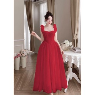 ✨ Đầm 2 dây maxi dúm bèo kết đá✨