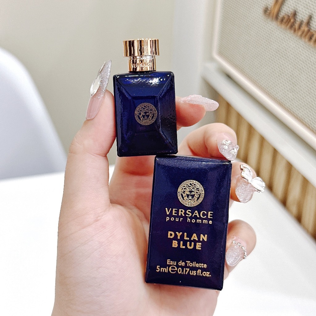 Nước hoa mini nam  Versace Dylan Blue Men EDT Mini 5ml