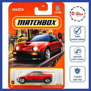 Xe mô hình matchbox 1992 mazda autozam az-1 hvl35.