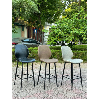 Ghế da quầy bar, lễ tân ( nhắn tin chọn màu)