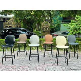 Ghế da quầy bar, lễ tân ( nhắn tin chọn màu)