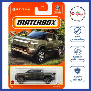Xe mô hình matchbox bán tải rivian r1t hkw56.