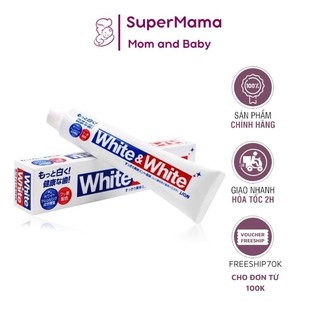 Kem đánh răng trắng răng White & White Nhật Bản 150g