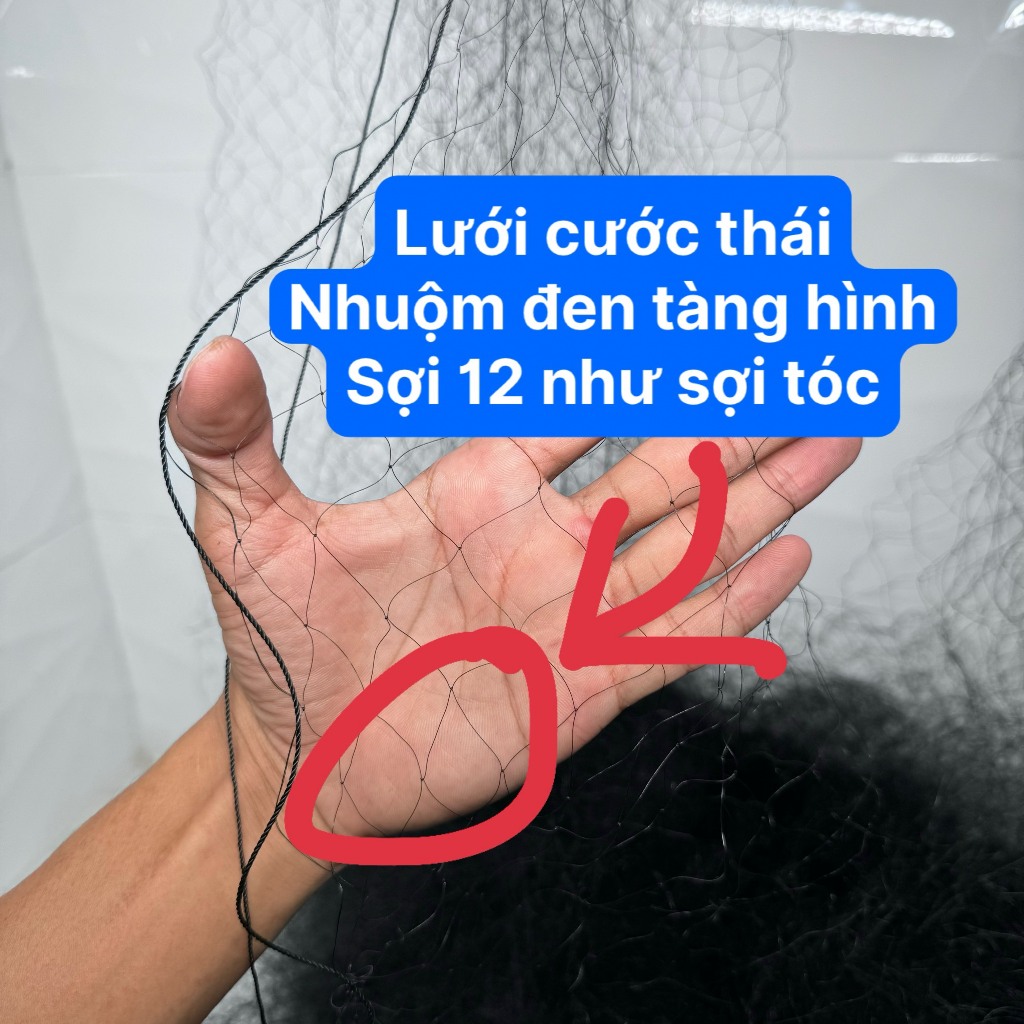 Lưới chim sẻ, lưới chào mào, lưới trao trảo , lưới chim cu tiểu mắt 4 phân - hàng thái lan đã thắt chống gió tàng hình