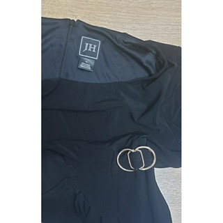 (Size 14) Đầm 2 lớp xuất dư