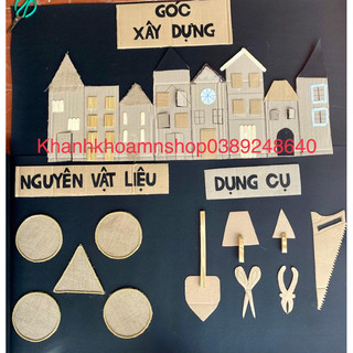 Góc xây dựng steam cho trẻ mầm non