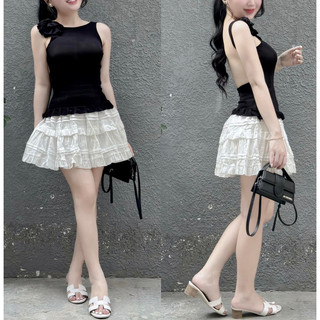 Áo Thun Basic Hở Lưng Phía Sau ( ảnh thật )