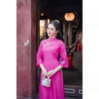 😍Siêu phẩm áo dài đẹp cao cấp cách điệu sang chảnh dự tiệc