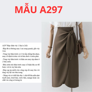 RẬP GIẤY A0 CHÂN VÁY -MÃ A297