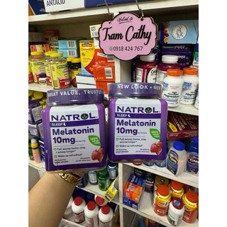 Kẹo ngủ Natrol Melatonin Gummies, hỗ trợ giấc ngủ, loại 10MG 90 viên