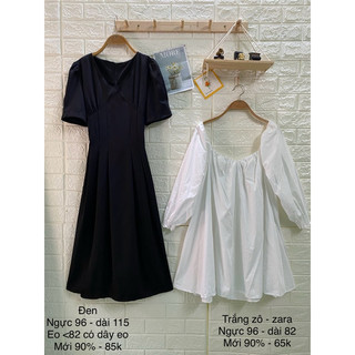 đầm vintage dáng dài đủ kiểu cách