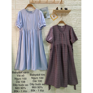 đầm vintage dáng dài đủ kiểu cách