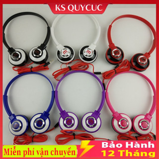 Tai nghe chụp tai phong cách y2k trẻ trung năng động, Tai nghe Chữ M có thể xoay, nghe nhạc cực hay.