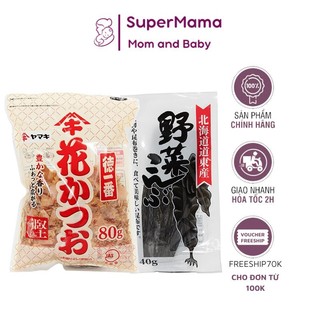 Cá bào tảo bẹ nấu nước dùng Dashi cho bé Nhật Bản