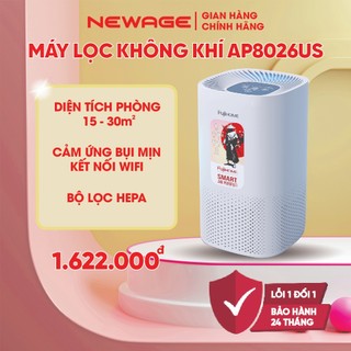 Máy lọc không khí diệt khuẩn UV LED Nhật Bản AP8026US,HEPA H13 lọc bụi mịn PM2.5, Newage Store