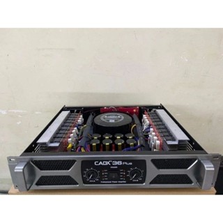 Đẩy công suất 2 kênh 36 sò CADX chính hãng mặt phay nhôm